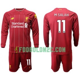Liverpool M.Salah 11 Børn Hjemmebanesæt 2019/20 Langærmet (+ Korte bukser)
